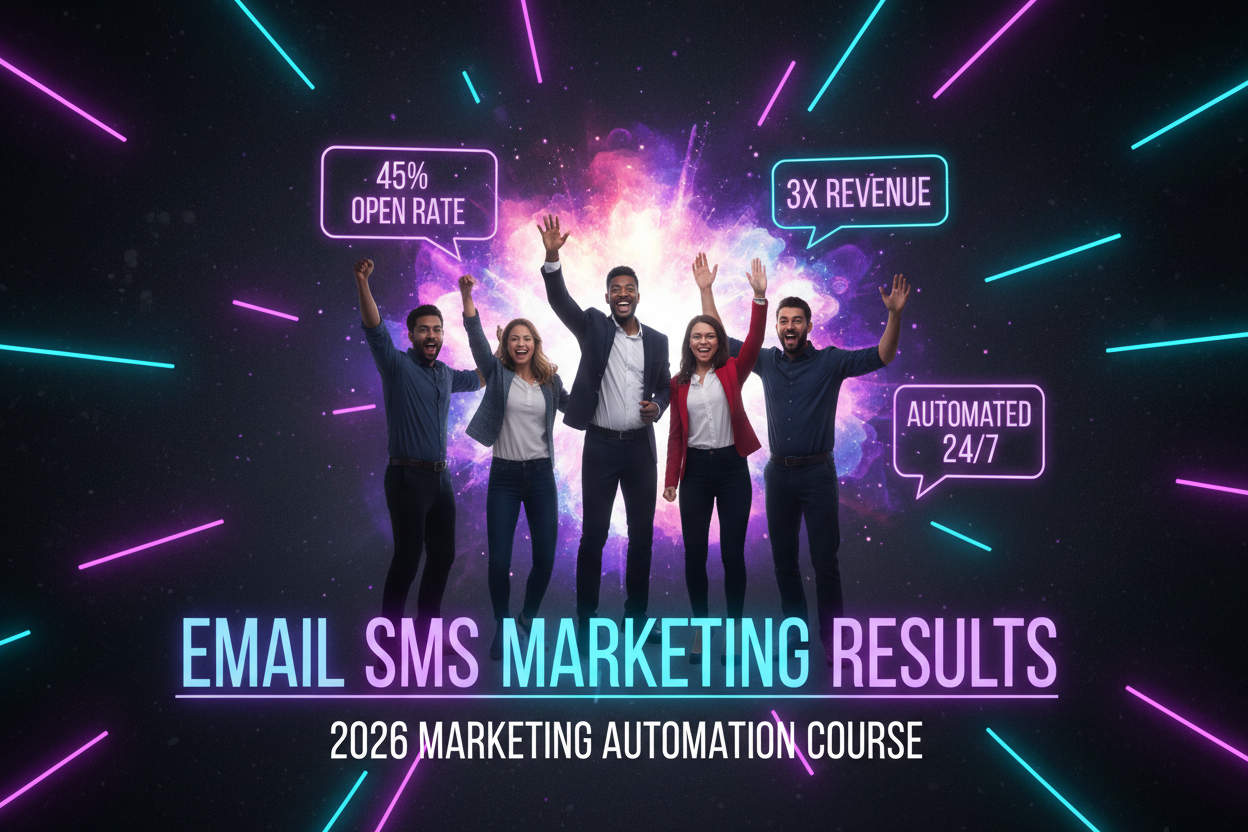 Email SMS Marketing Course - Student Success Results