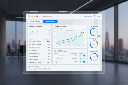 Google Ads Campaign Dashboard 2026