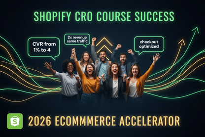 Shopify CRO Course - Student Success Results