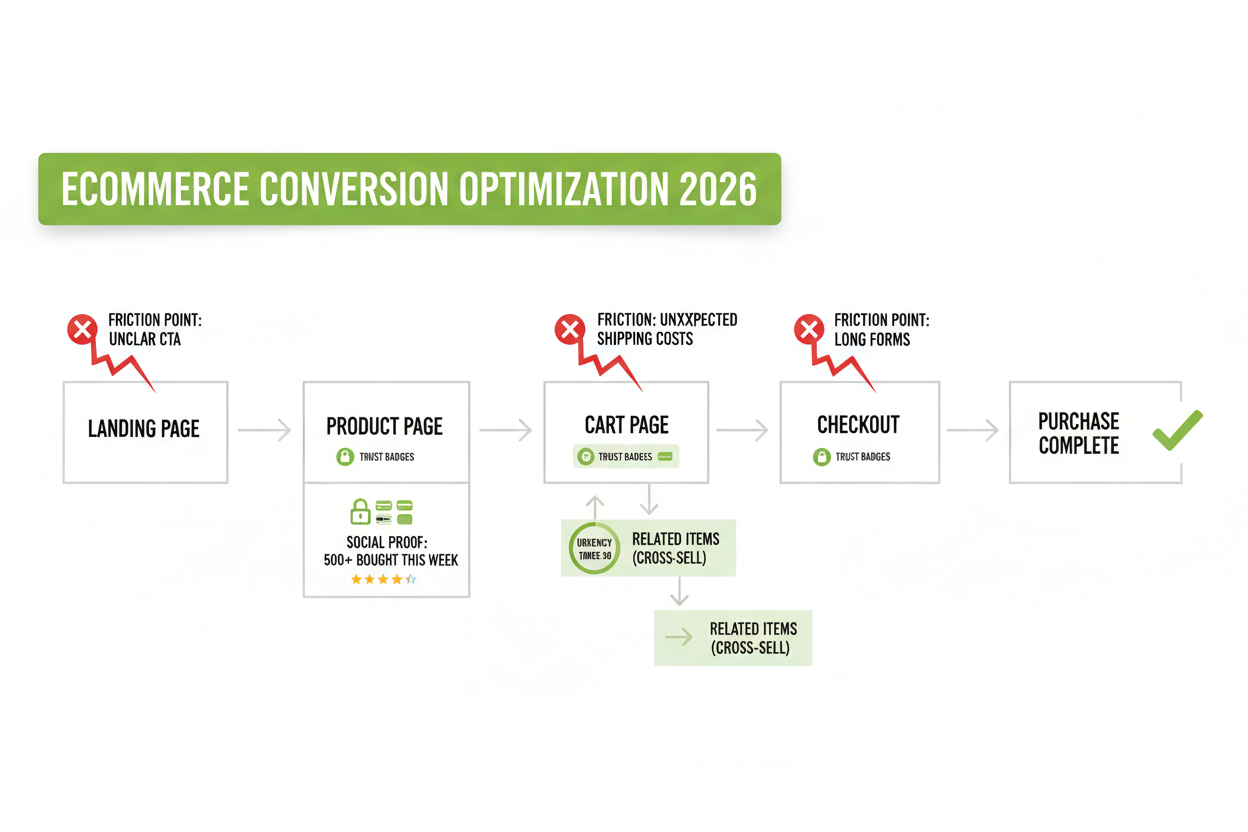 Ecommerce Conversion Optimization Infographic