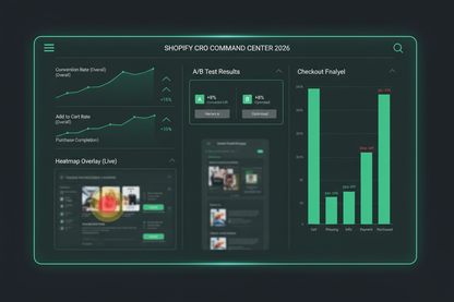 Shopify CRO Dashboard - Conversion Analytics